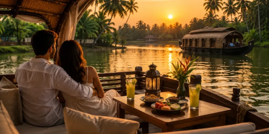boat house in kerala for couples