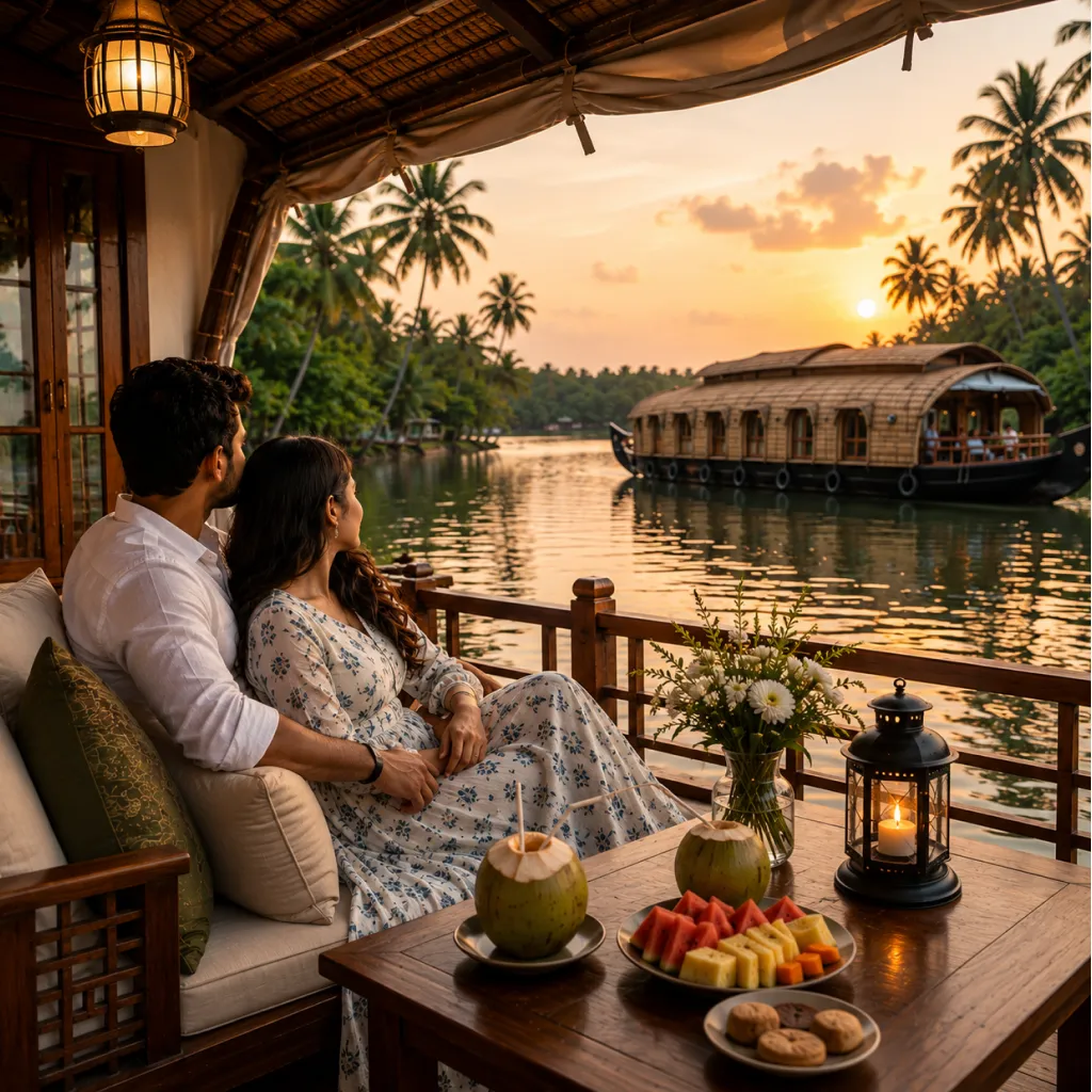 boat house in kerala for couples